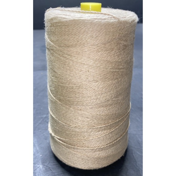 NC‎ Carpet 100% Cotton Serging Thread TEX350, 1400yds Light Beige  #4 - Picture 1 of 4
